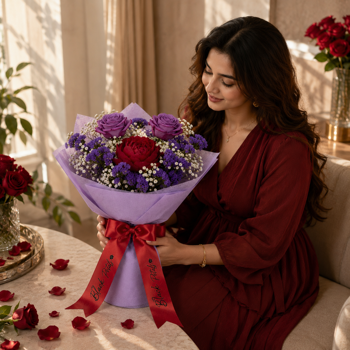 Violet Passion Bouquet