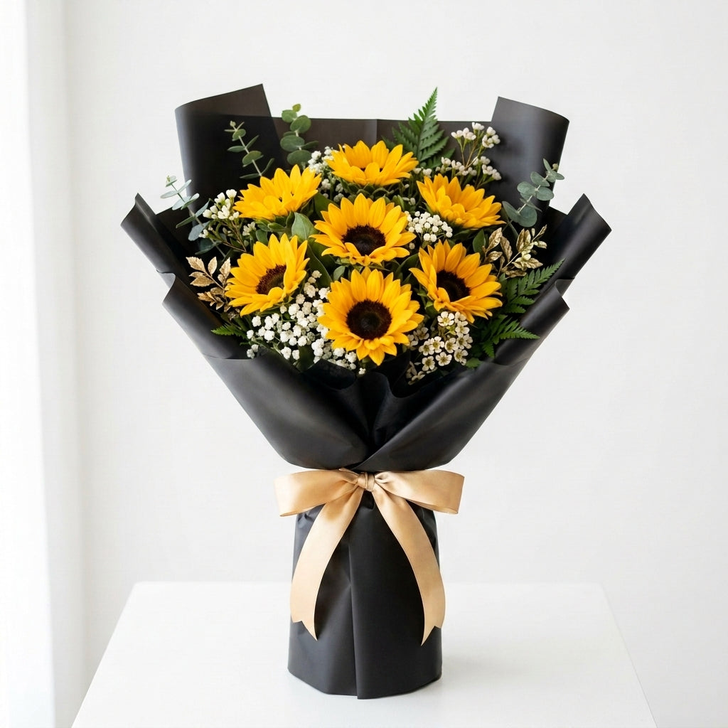 Graduation Sunflower Bouquet