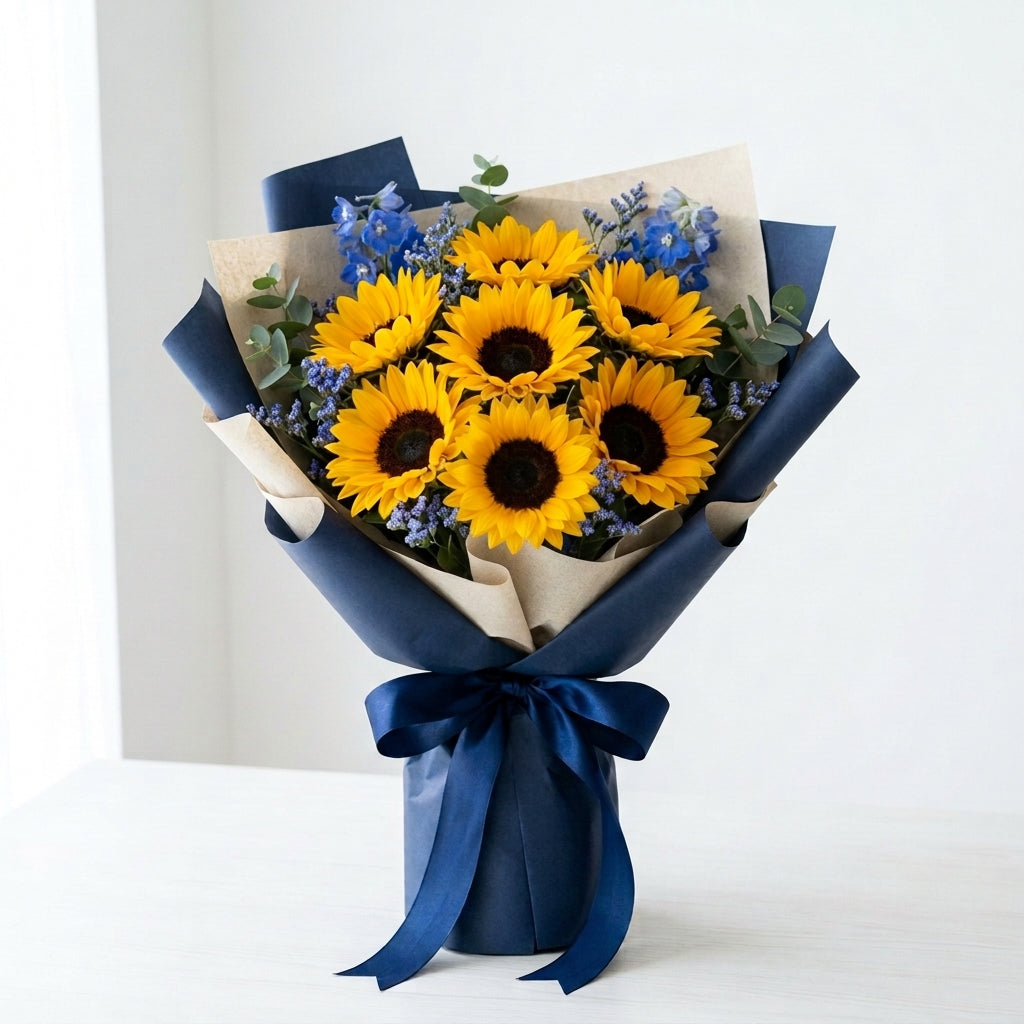 Father’s Day Sunflower Celebration Bouquet