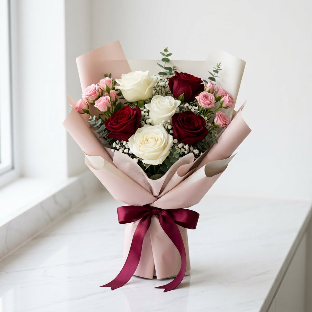Emirati Women's Day Rose Charm