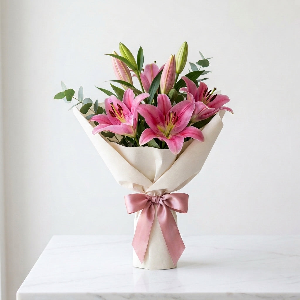 Blush Lily Bouquet